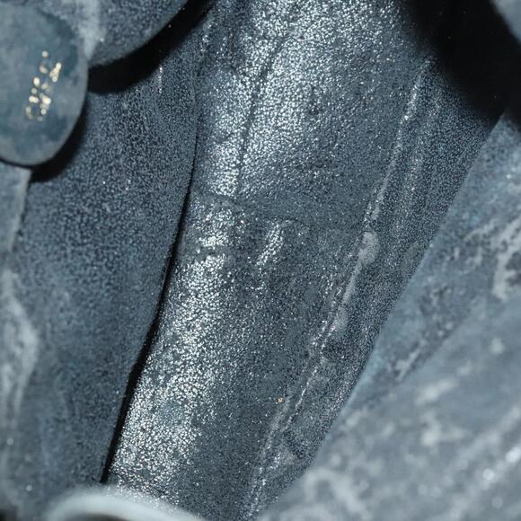 GUCCI Bamboo Hand Bag Leather Black Gold - Picture 15 of 16